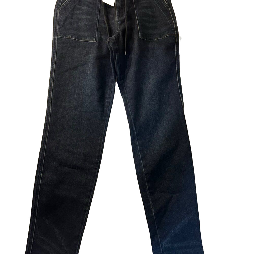Judy Blue Jogger Jeans Size 7 Inseam 30 inches Navy Blue NWT
